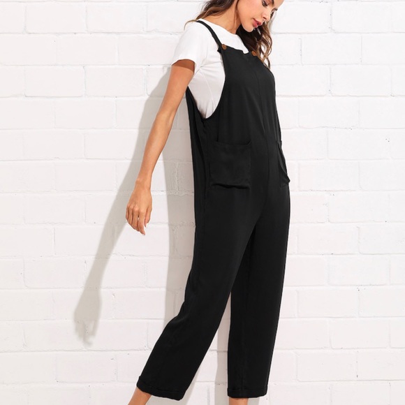 Front Pocketed Overalls - Picture 3 of 6